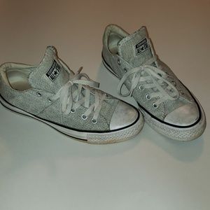 Gray Converse Women's sz 9 EUC